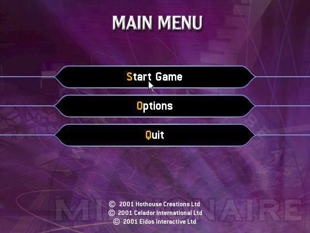 Who Wants to Be A Millionaire: 2nd Edition screenshot 3 for Playstation 2